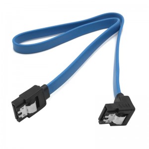 UK Straight 90 SATA cable 3.0 to hard disk SSD adapter HDD cable FAST SHIPPING##