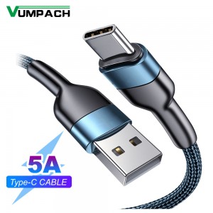 快速 USB c 电缆 c 型电缆快速充电数据线充电器 USB 电缆 c 适用于三星 s21 s20 A51 小米米 10 Redmi Note 9s 8t