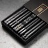 5 双日式中式筷子寿司棒可重复使用金属韩国筷子套装健康合金餐具 Palillos Chinos
